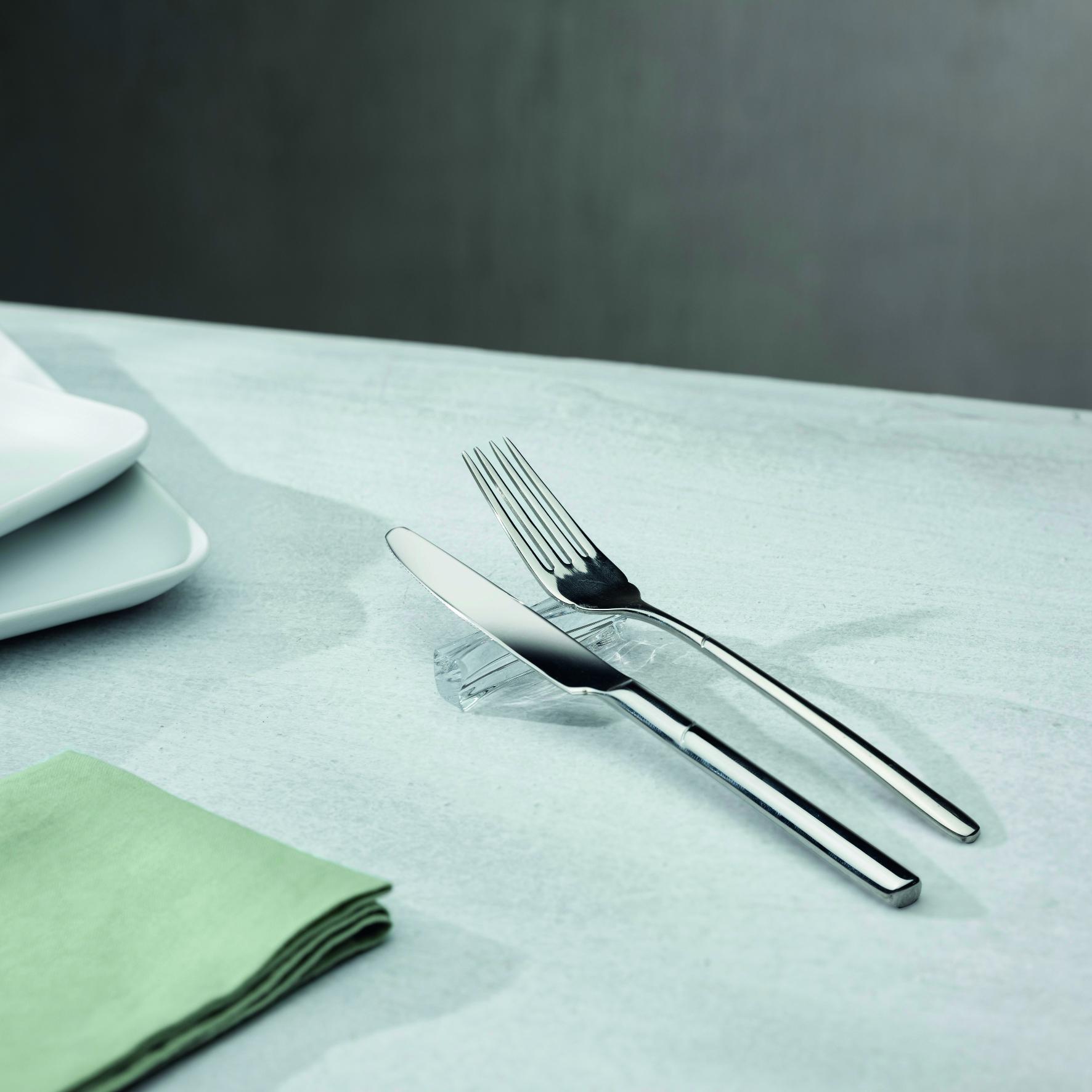 Eos Cutlery Rests | Clear Crystal | Set of 4