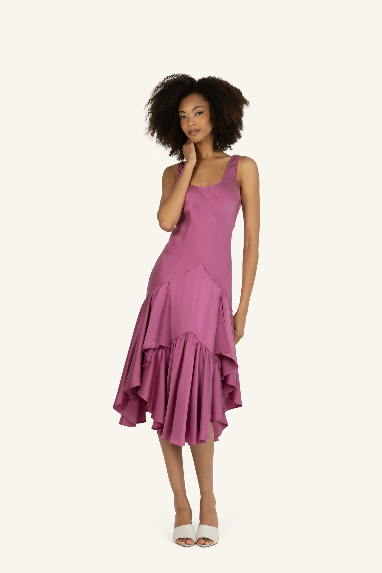 Evelyn Dress | Plum