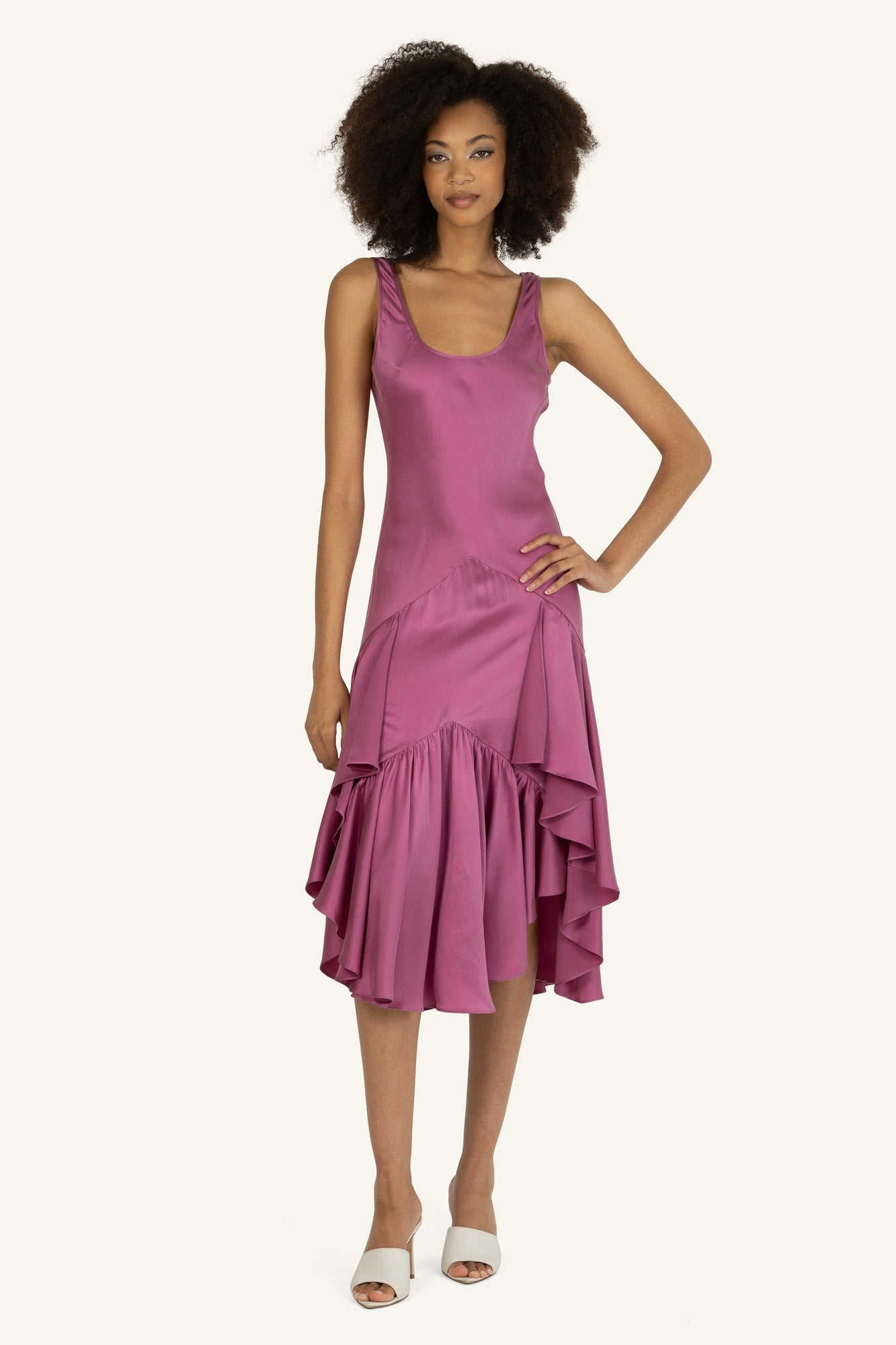 Evelyn Dress | Plum