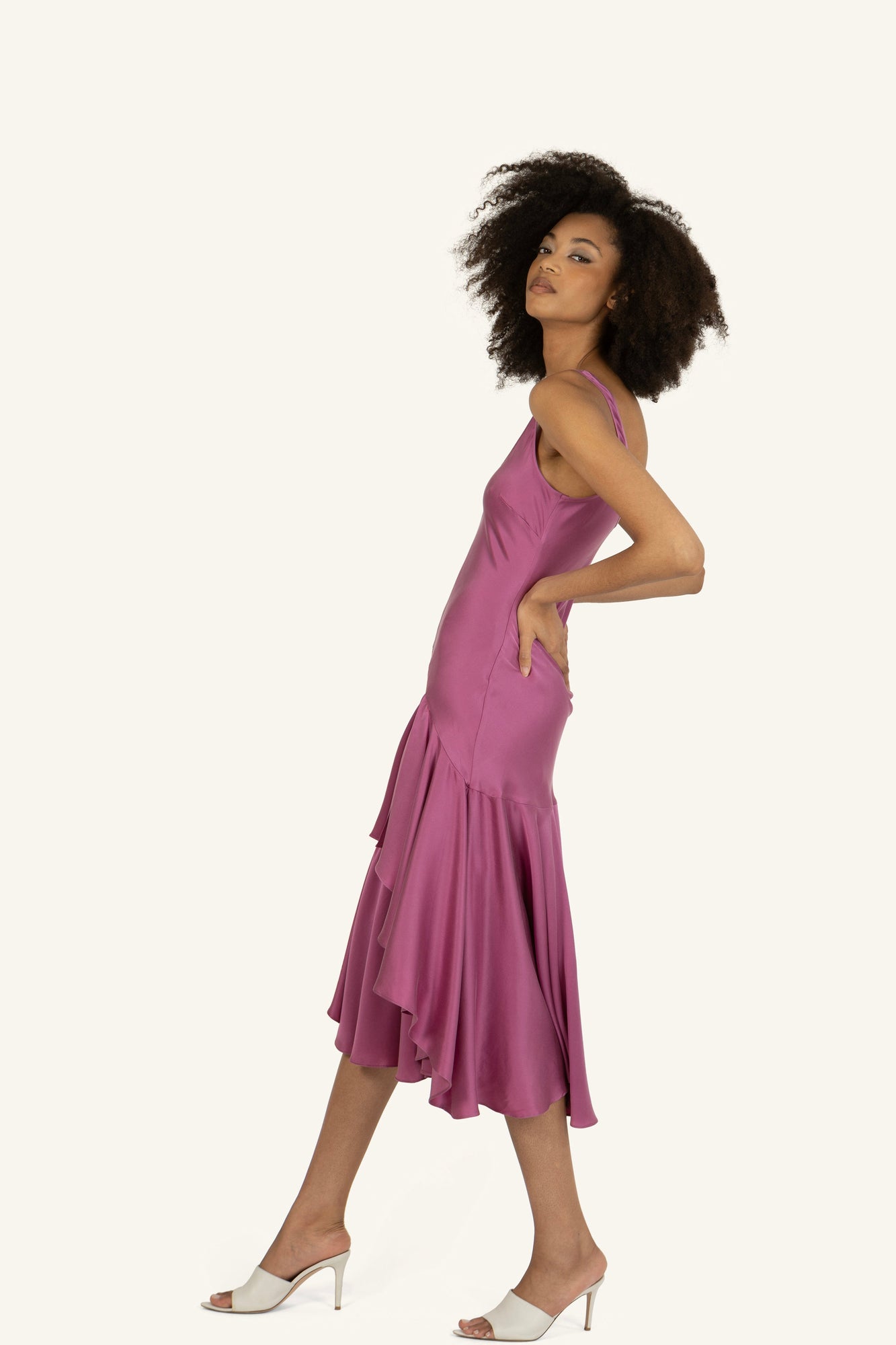 Evelyn Dress | Plum