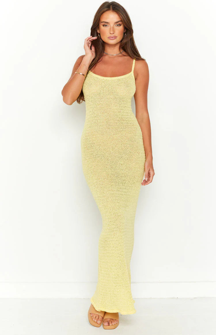 Ezra Maxi Dress | Yellow