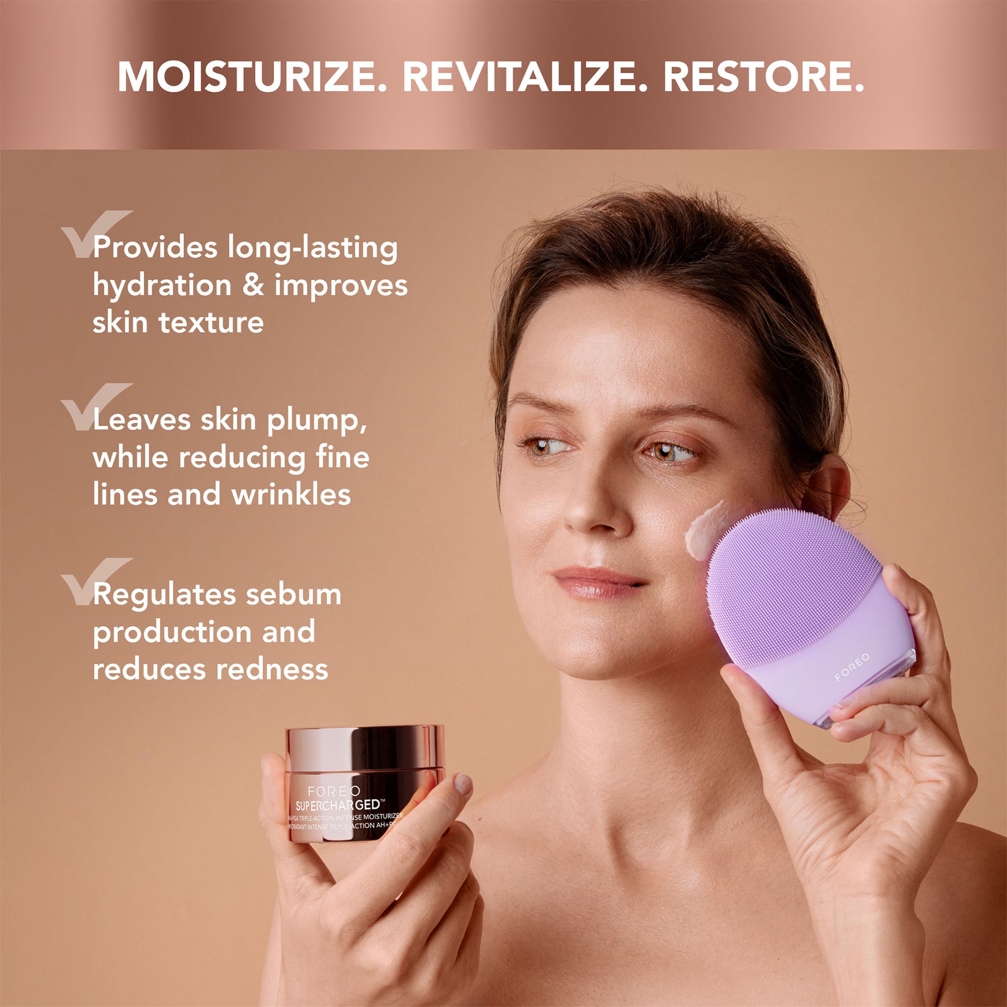 SUPERCHARGED HA+PGA Triple Action Intense Moisturizer 50 ml