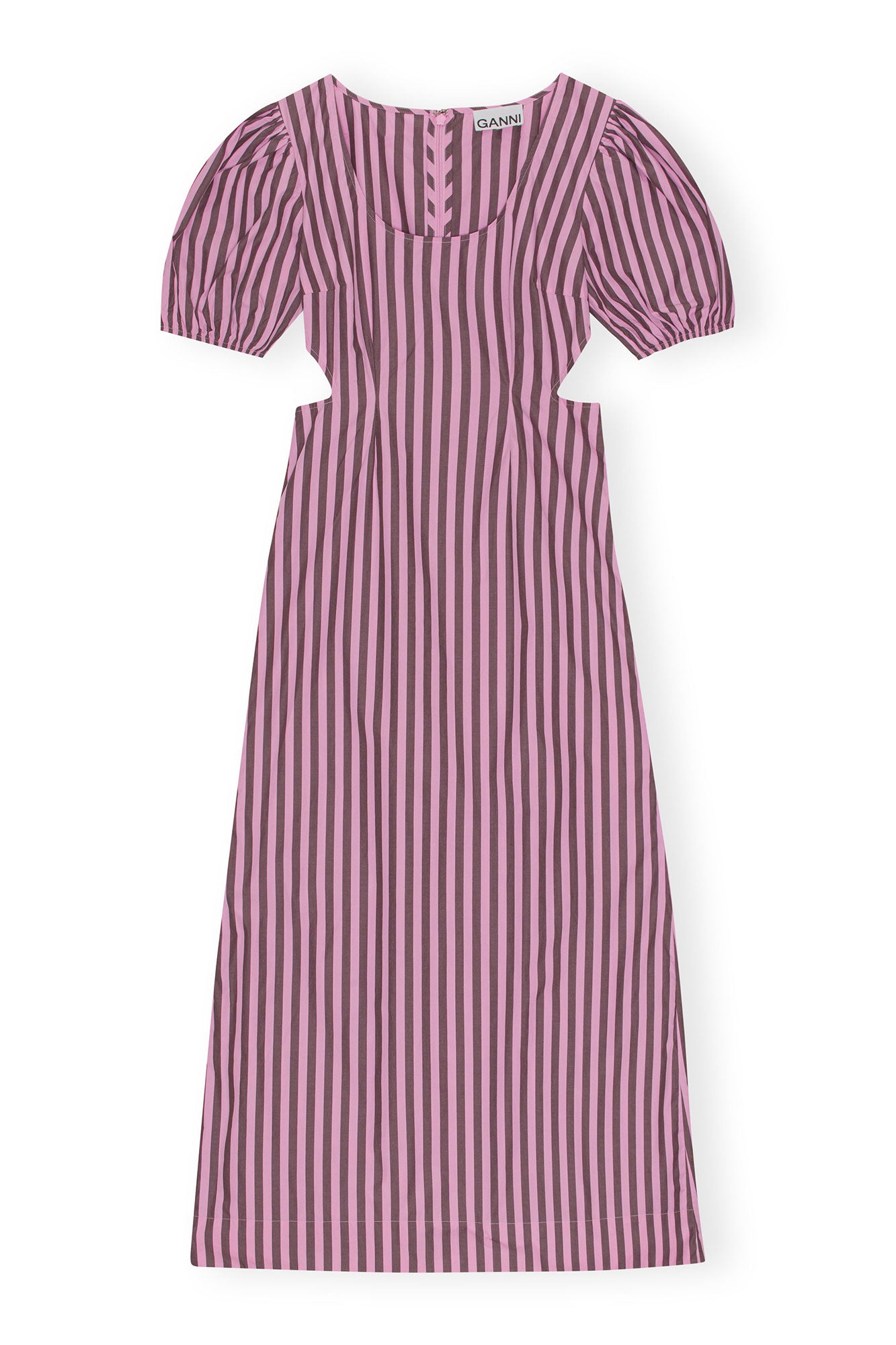 Stripe Cotton Cutout Dress | Bonbon