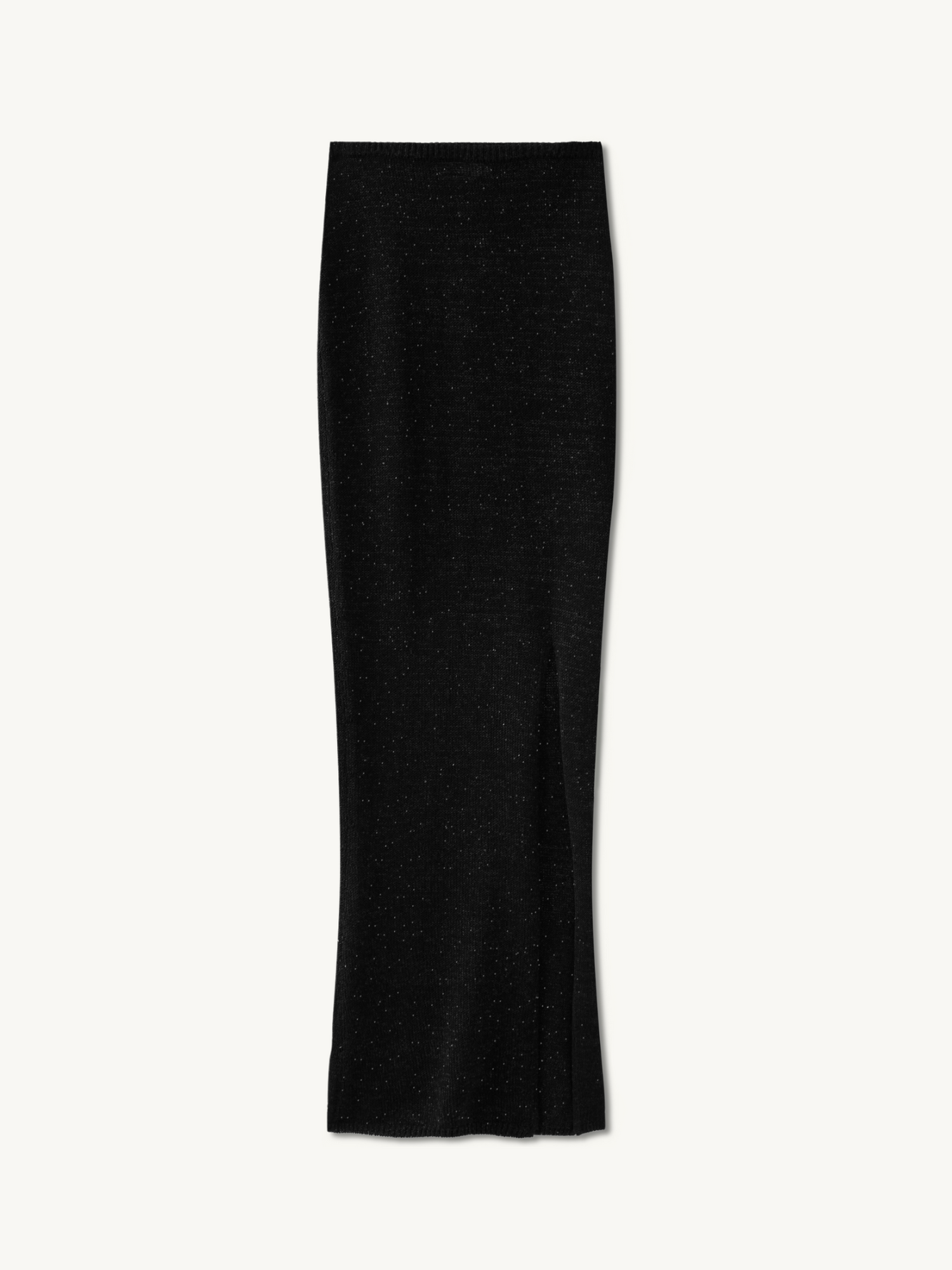 Carolina Split Skirt | Black Sequin