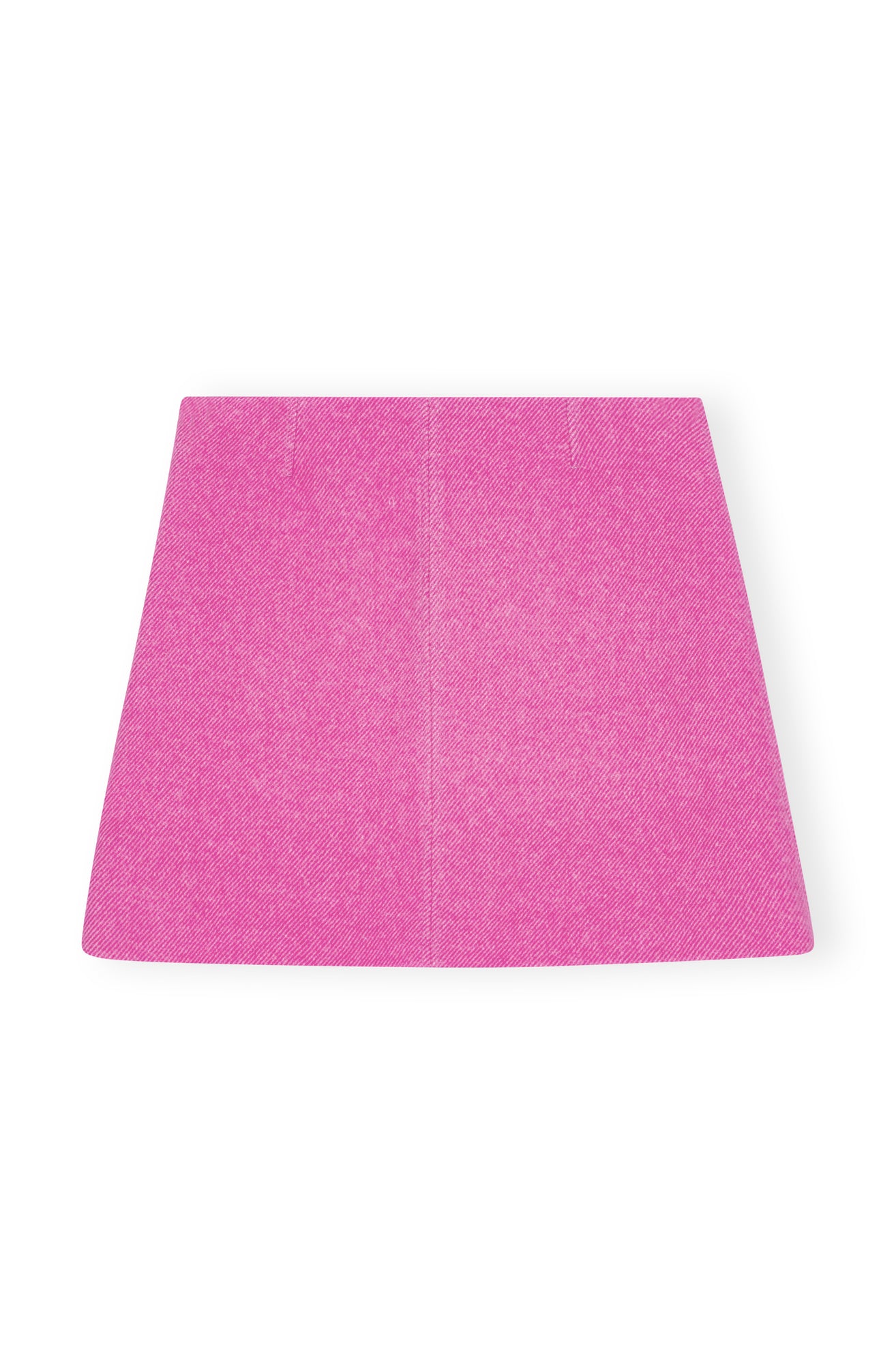 Twill Wool Suiting Mini Skirt | Fiji Flower
