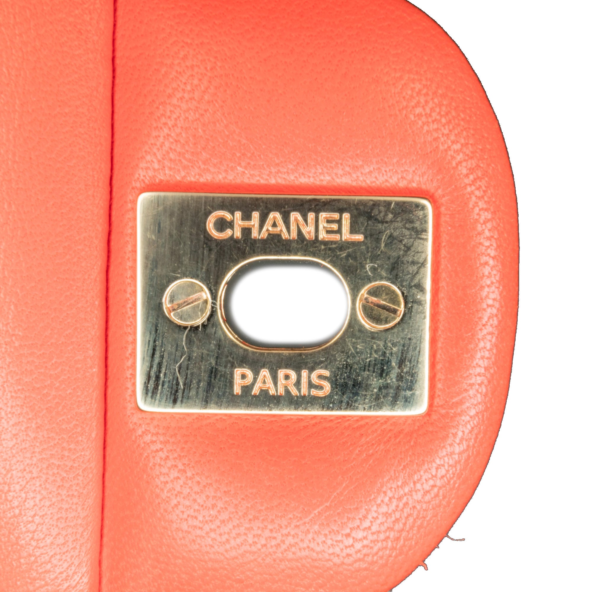 Chanel | Pre-Owned Medium Classic Lambskin Double Flap - II | Red