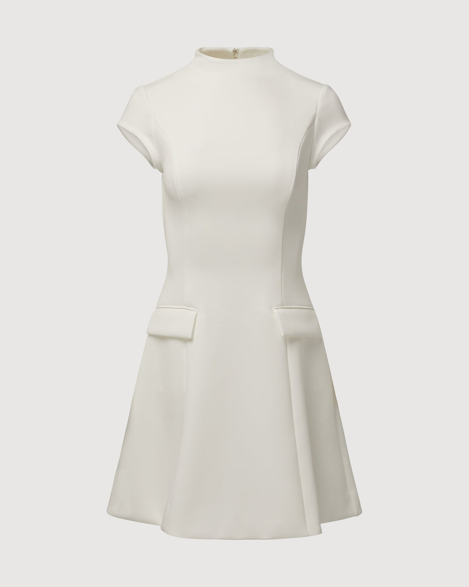 Cap Sleeve Mini Dress | Ivory