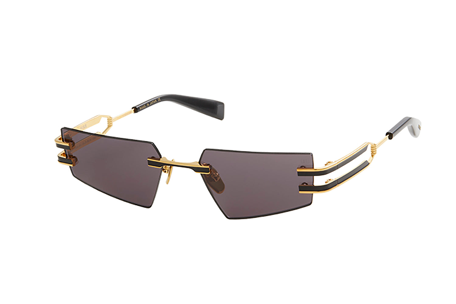 Unisex | Fixe Sunglass | Gold - Matte Black - Black | Dark Grey