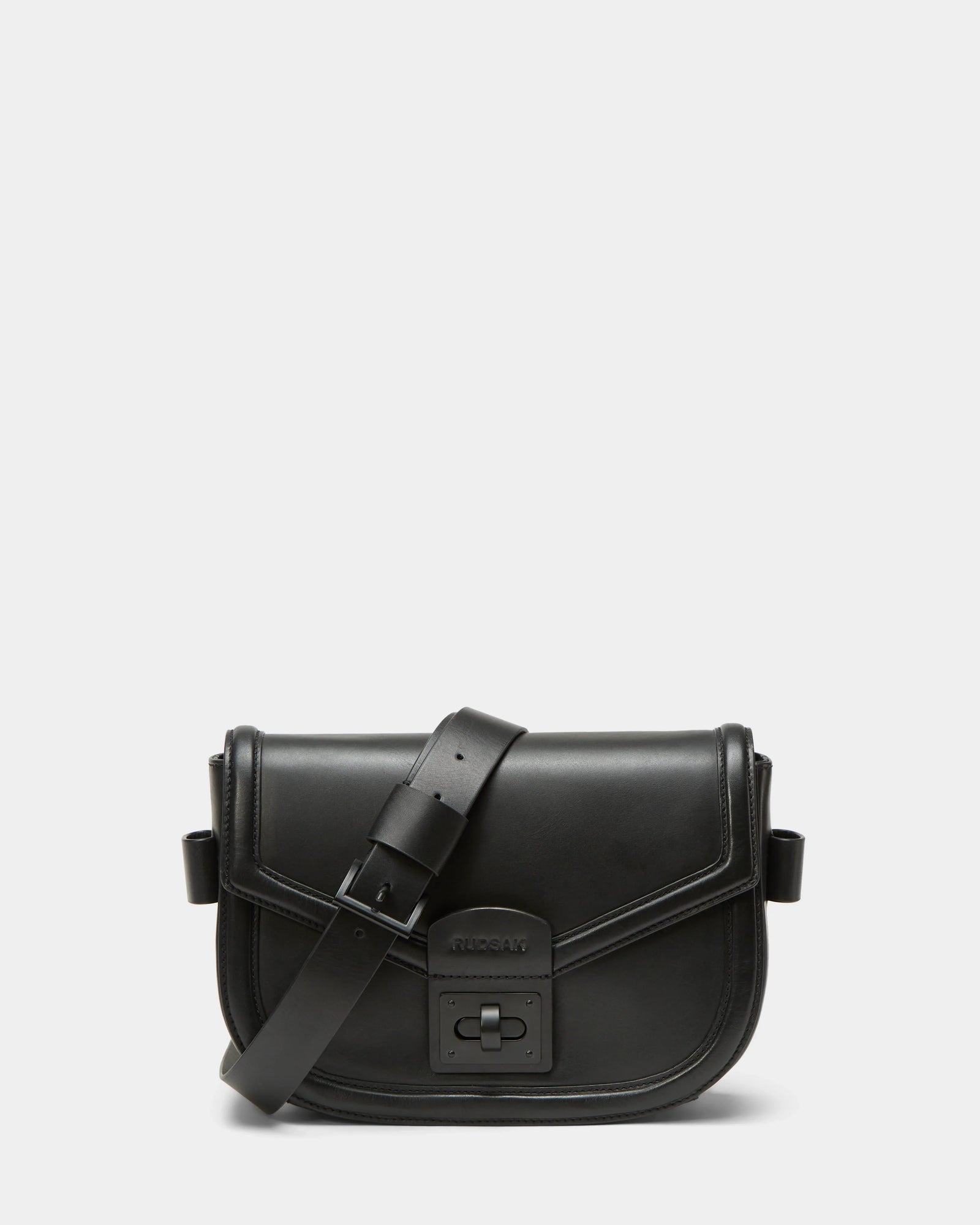 The ALORA - 8324506 Black by Rudsak is a womens crossbody bag with a strap, made from premium black leather for style and durability.