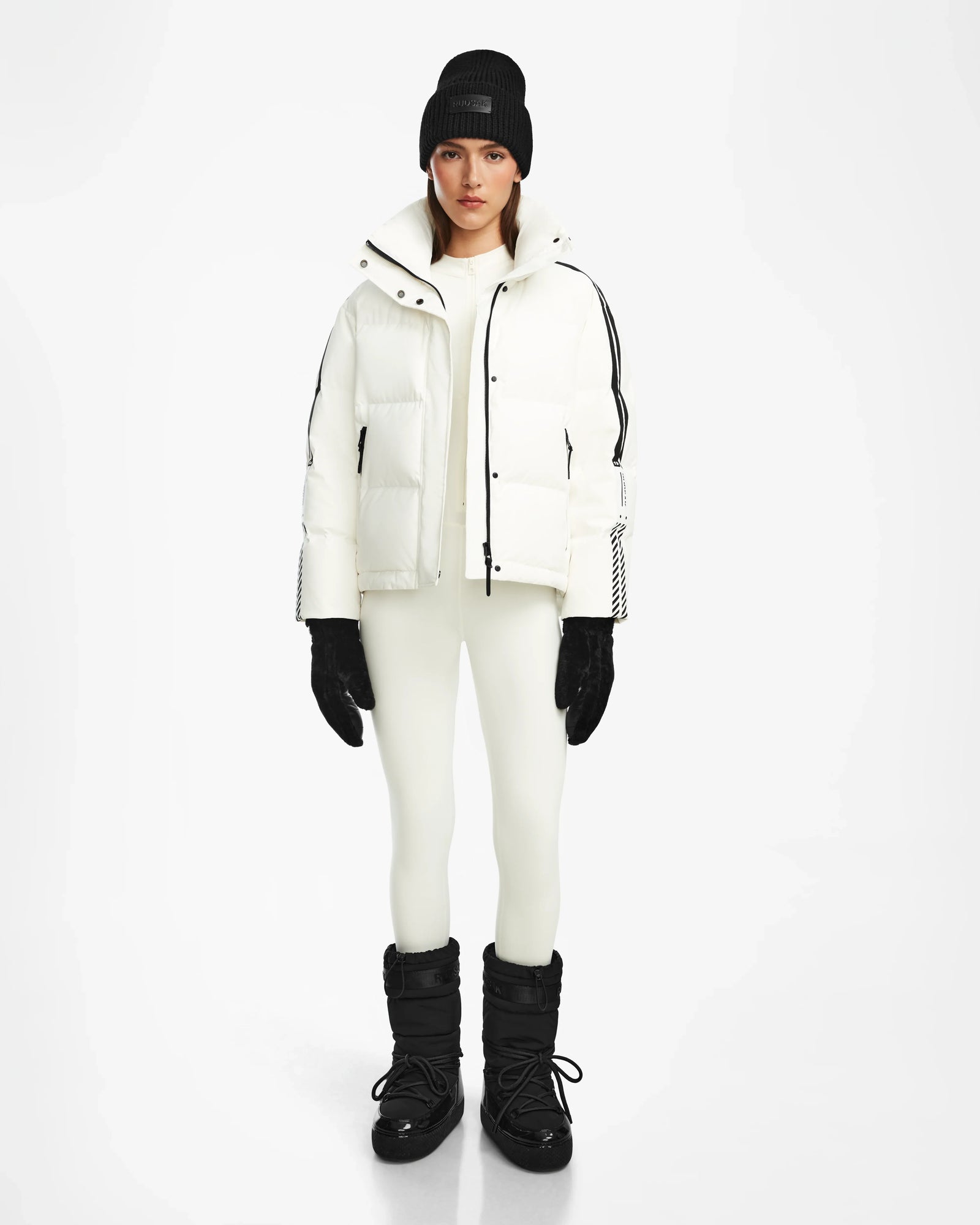 Women | KIMIA Ski Down Puffer | Optic White
