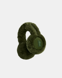 The MUFF - 8422503 Loden Green by Rudsak is a green furry headphone set styled like faux fur earmuffs, making it a cozy winter accessory.