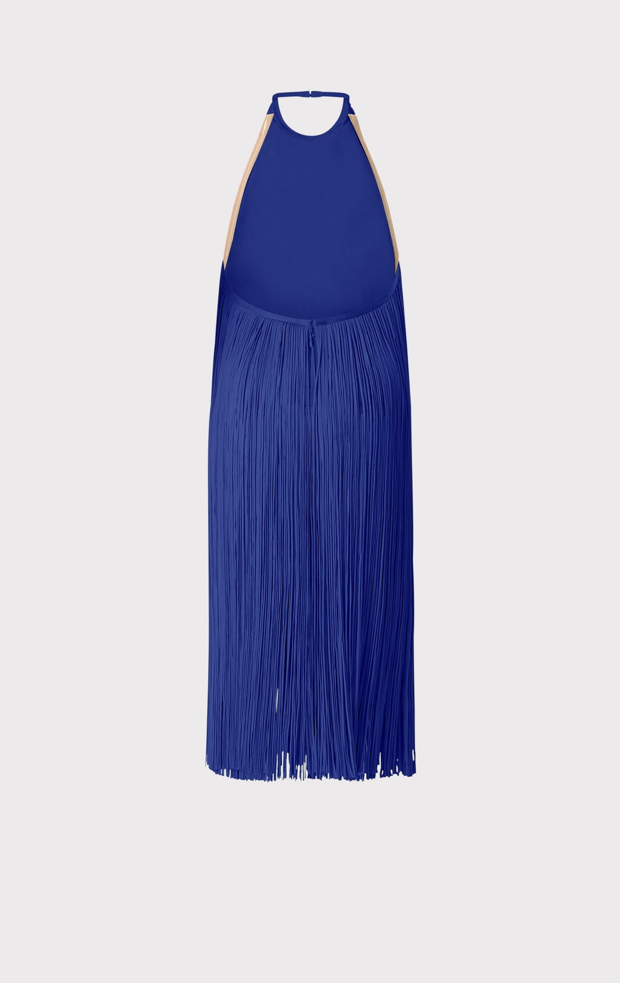 Fringed Halter Midi Dress | Iris