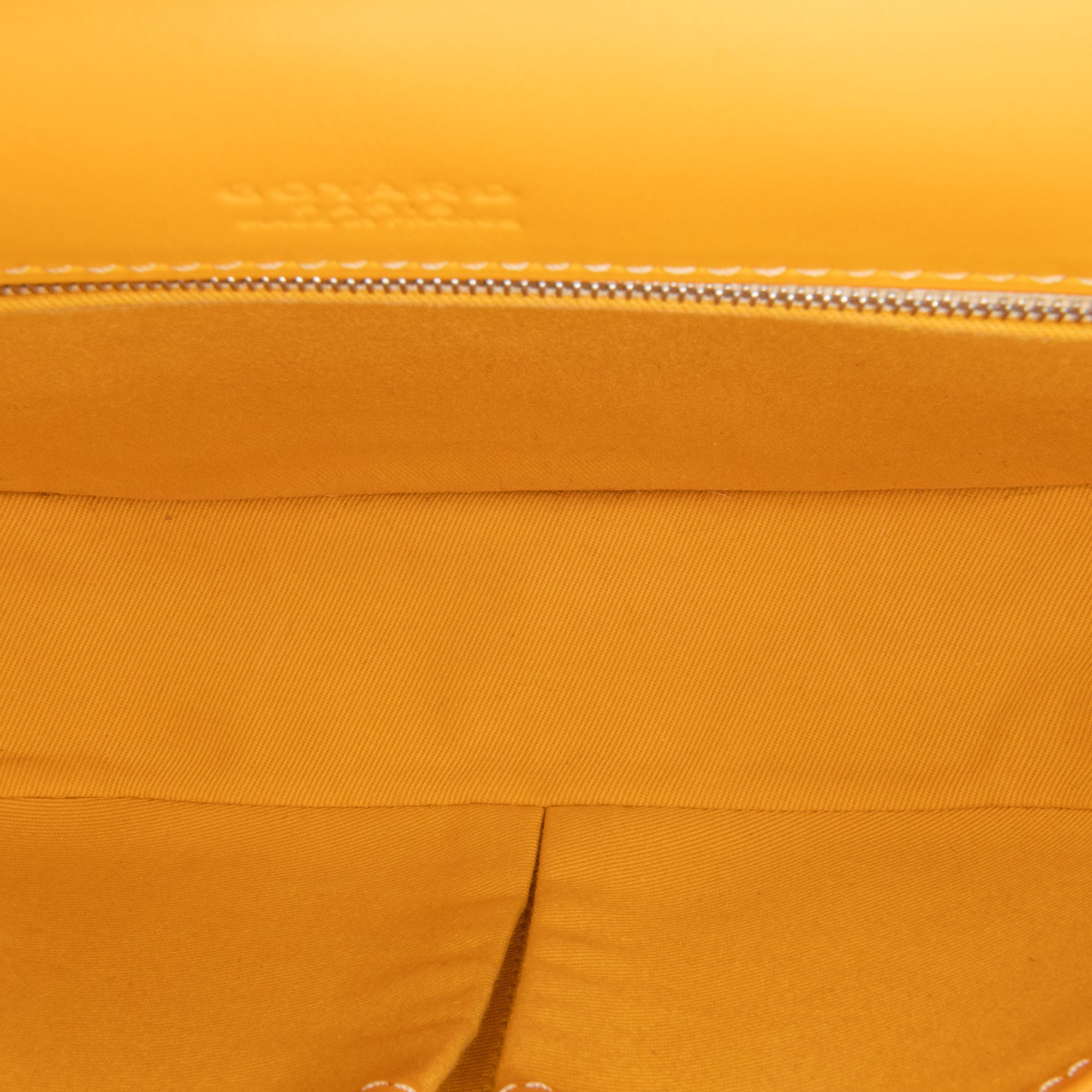 Goyard | Pre-Owned Goyardine Belvedere PM | Yellow