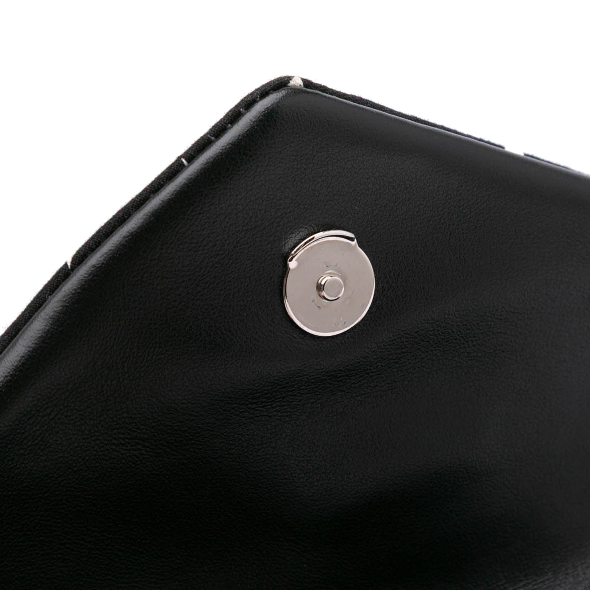 Saint Laurent | Pre-Owned Toy Cotton Bandana Print Loulou Crossbody | Black