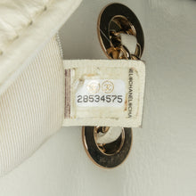 Chanel | Pre-Owned Small Mix Quilted Aged Calfskin New Clutch Flap | White/Ivory