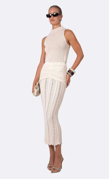 Violette Skirt | Beige