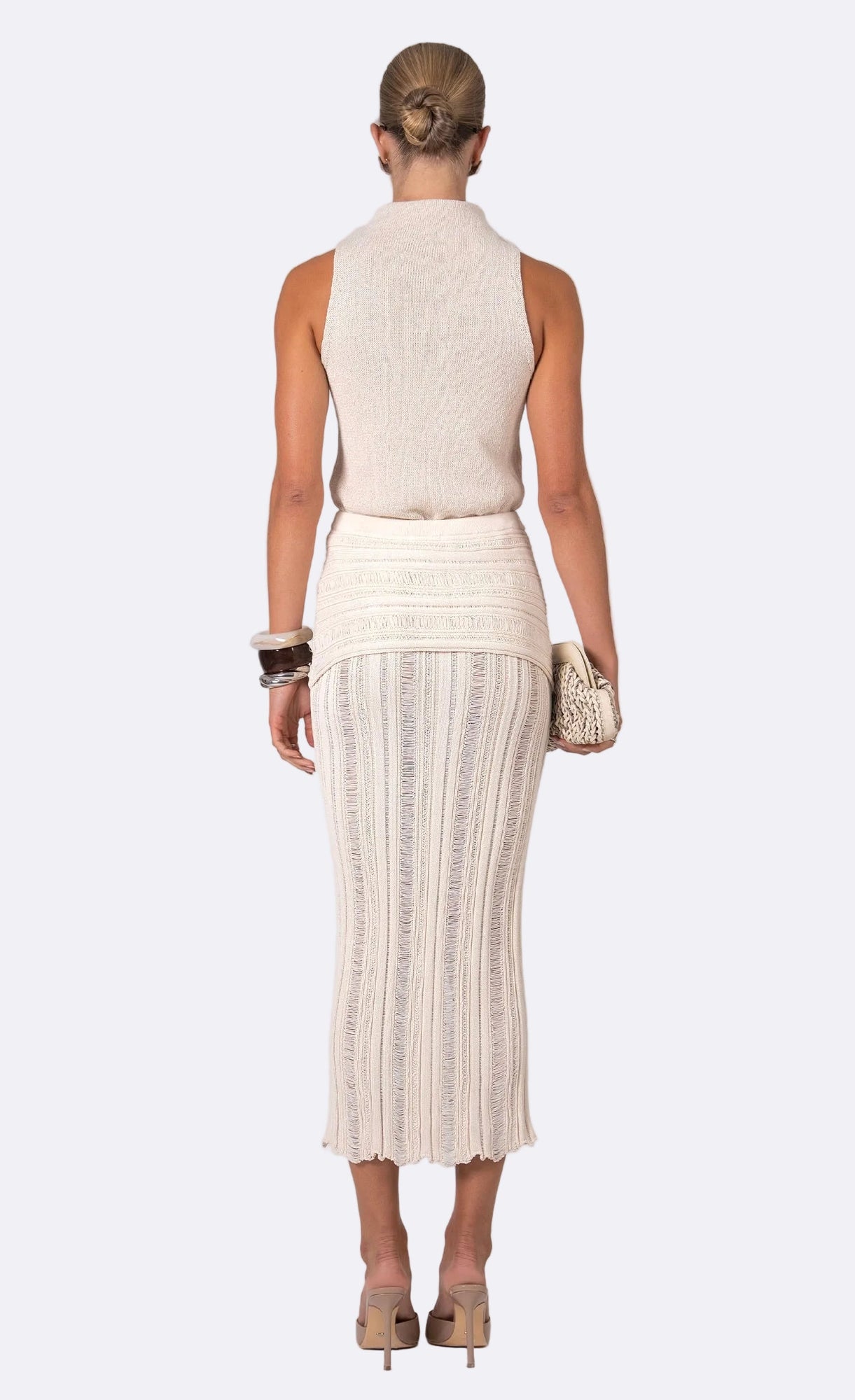 Violette Skirt | Beige