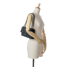 Chanel | Pre-Owned Medium Denim Double Flap | Black