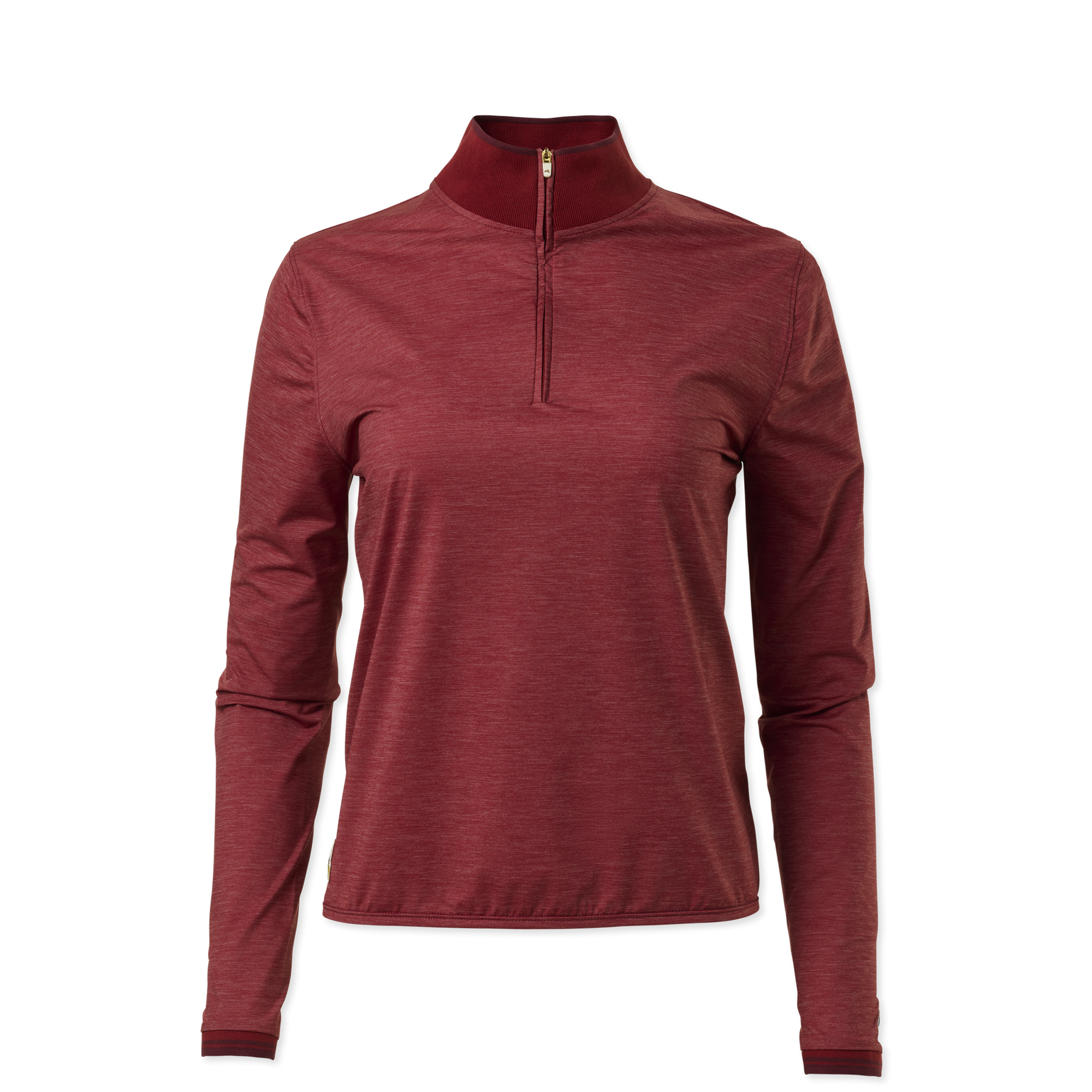 Session Quarter Zip | Crimson - Women