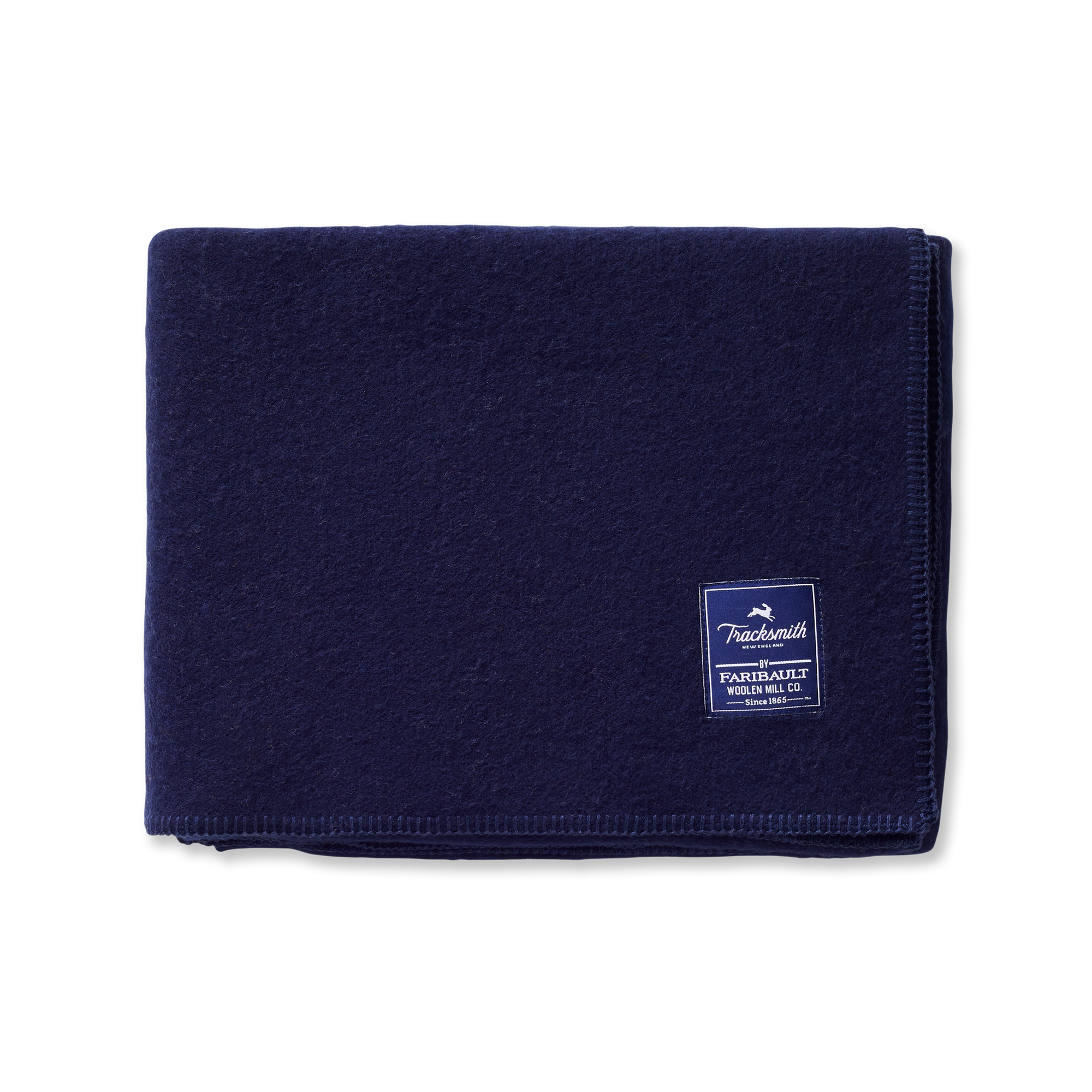 Faribault x Tracksmith Blanket | Navy - Accessories