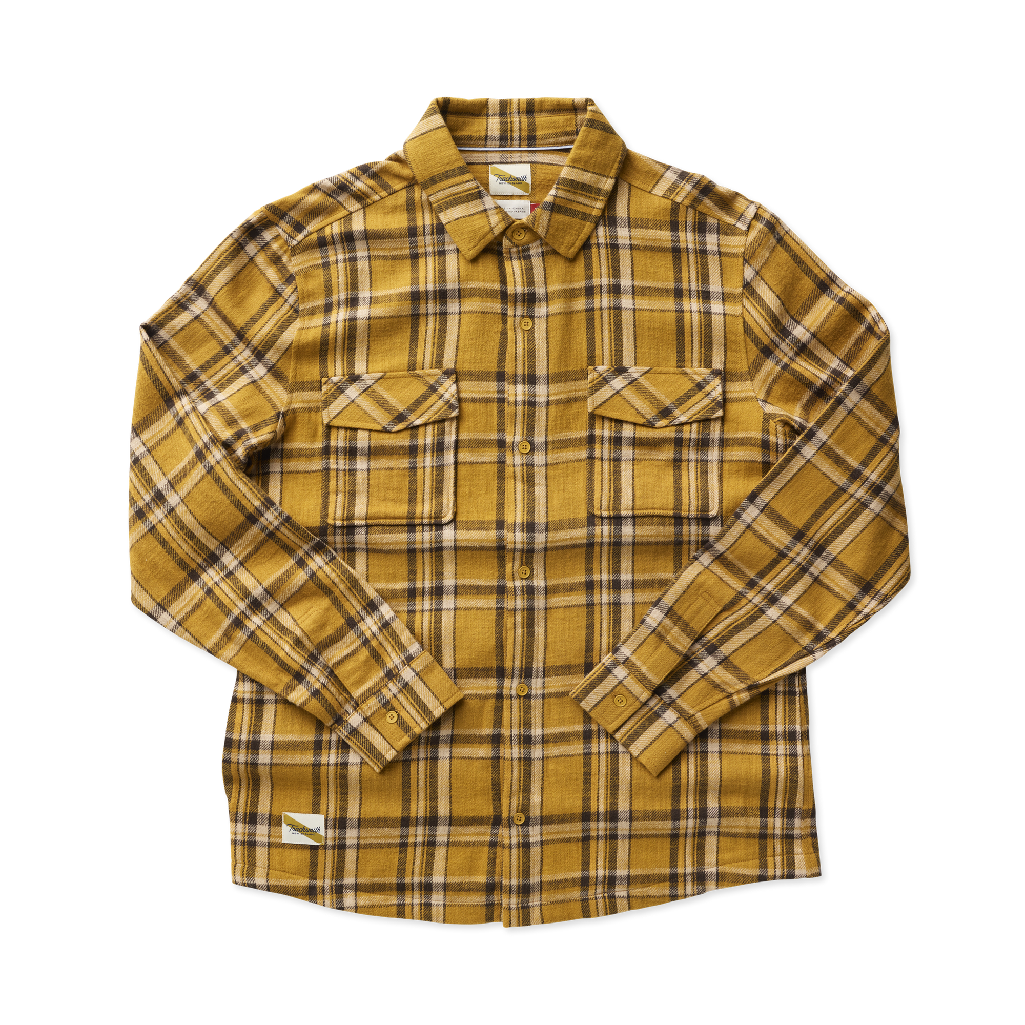 New England Flannel | Amber Plaid - Unisex