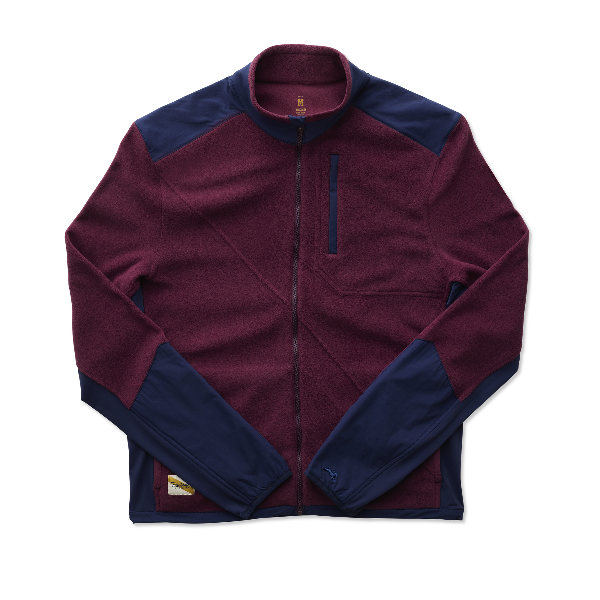 Mens | Franklin Full Zip Fleece | Wine