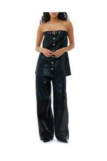 Foil Denim Corsage | Black