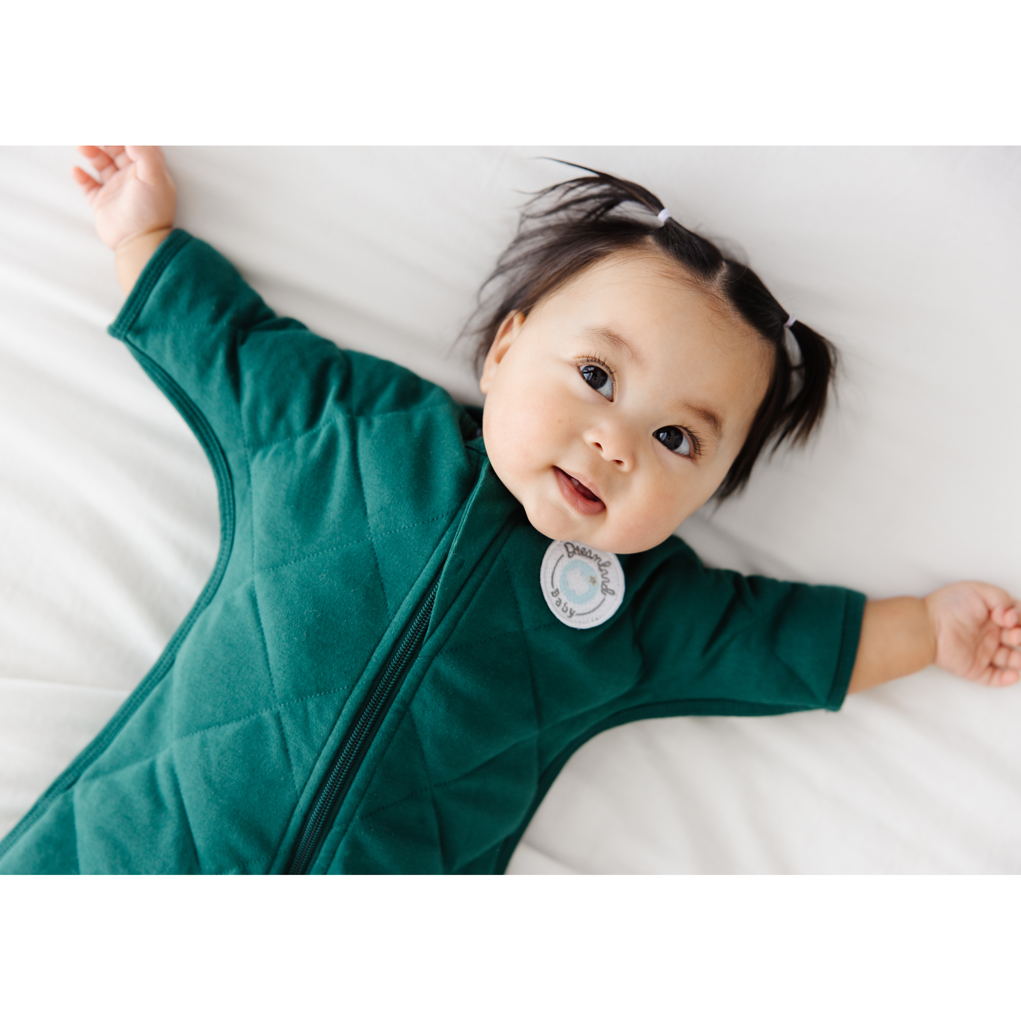 Dream Weighted Transition Swaddle | Forest Green