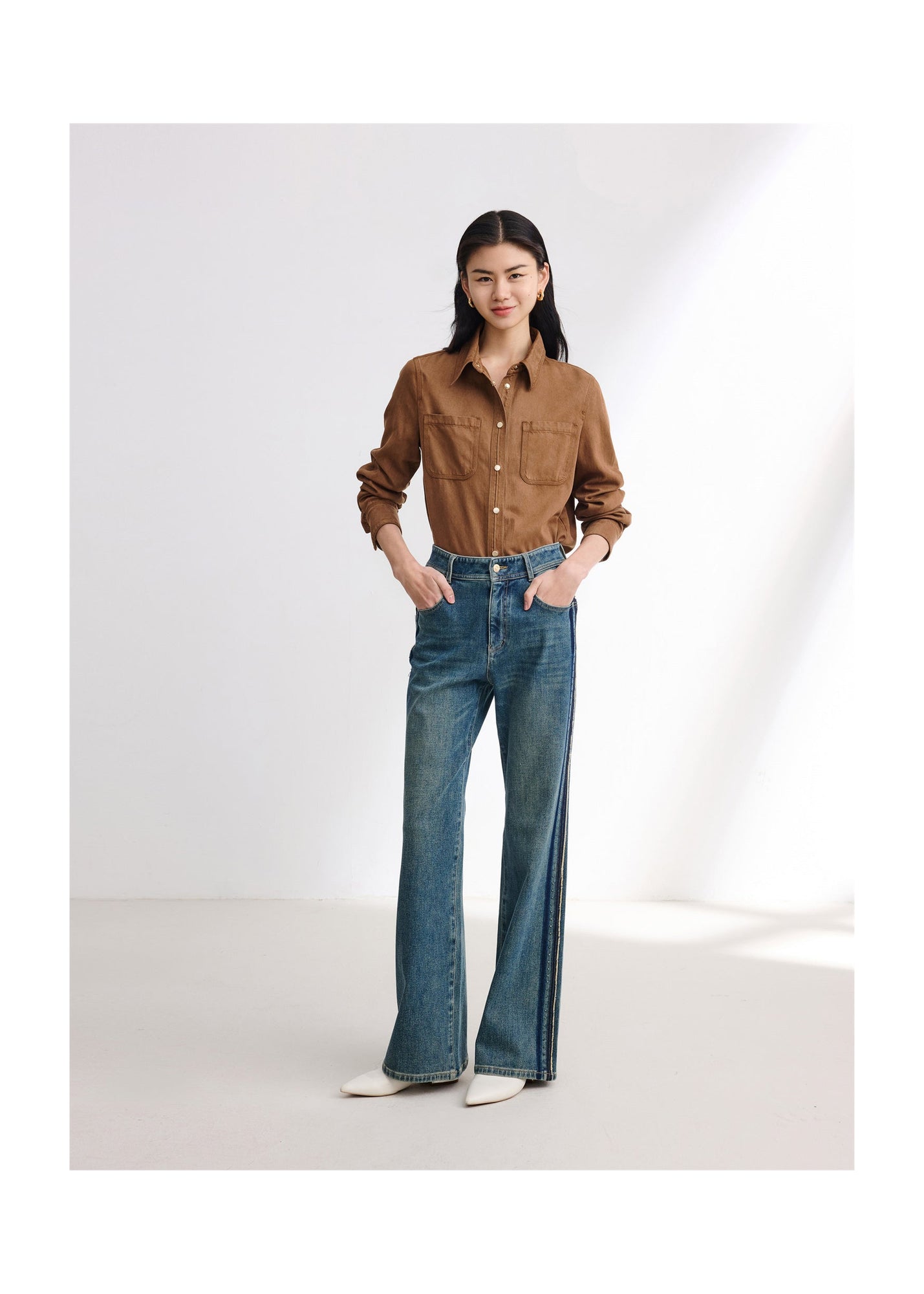 Four-Way Stretch Jeans | Blue