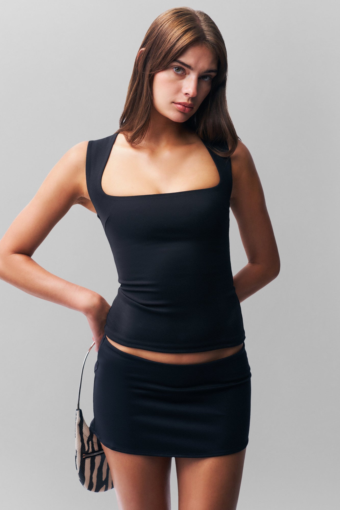 Full Length Celestial Top - Black