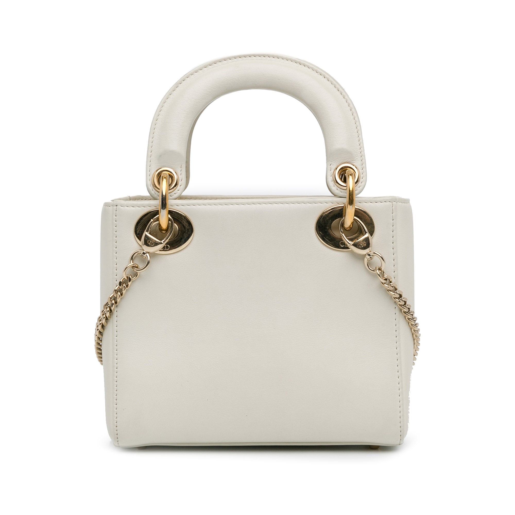 Dior | Pre-Owned Niki De Saint Phalle Mini Calfskin Dioramour Lady (Printed) - II | White