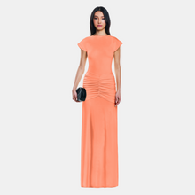 OW Collection GAIA Maxi Dress Dress 241 - Coral Orange
