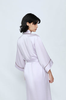 Silk Robe | Lilac Ash