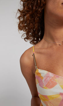 Marcella Abstract Maxi Dress | Prism Yellow Multi