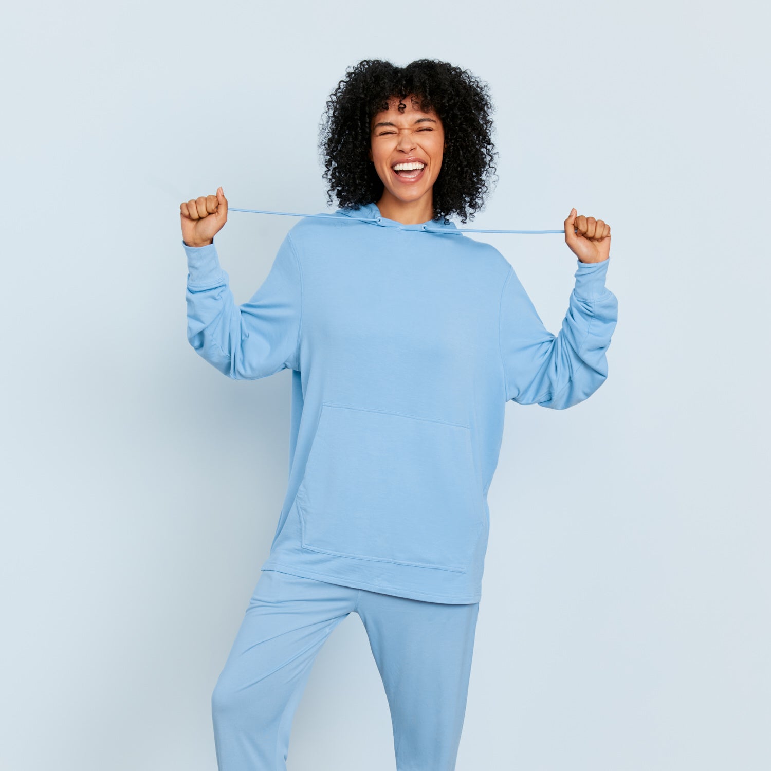 Modal French Terry Lounge Pants | Glacier