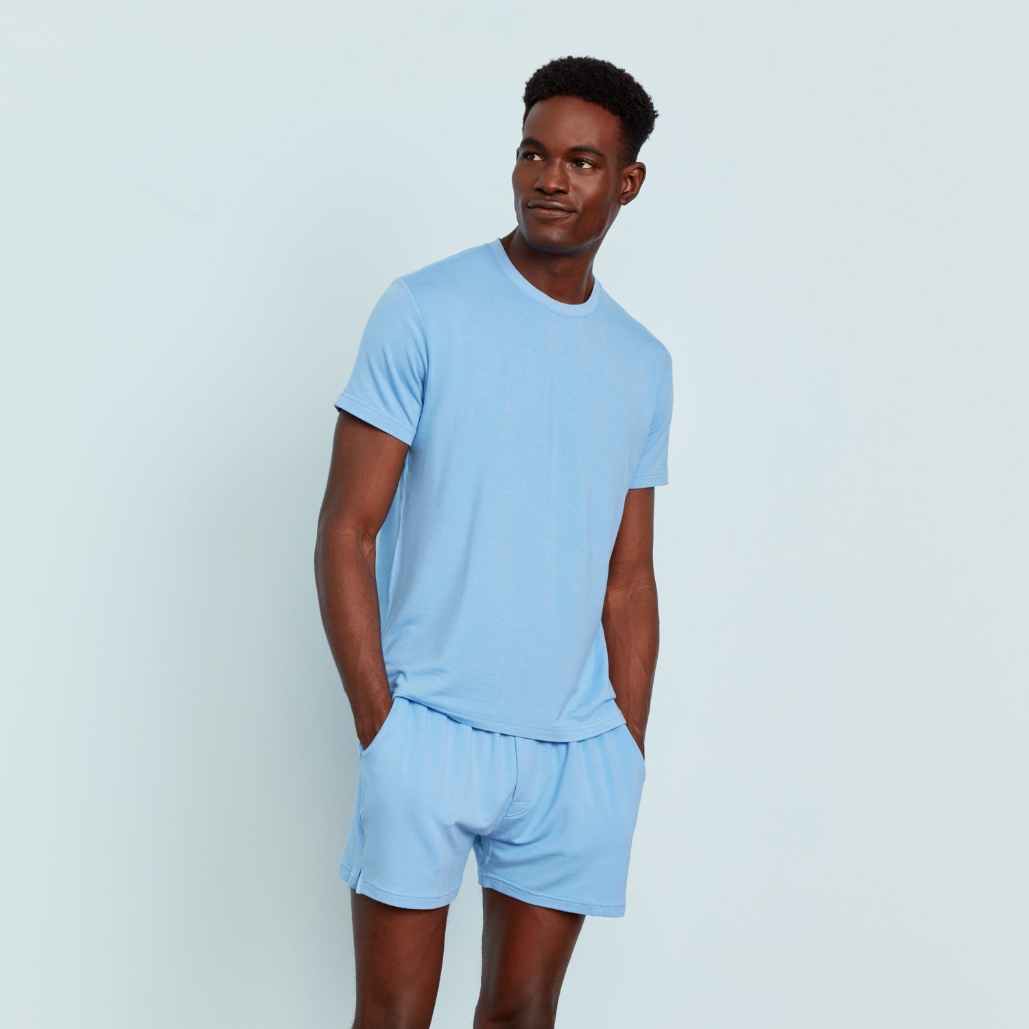 Modal French Terry House Shorts | Glacier