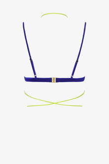 Triangle Bikini Top - Glow | Blue