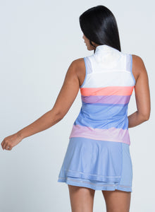 Top Golf | Breezy Love Zip Tank | Lavender