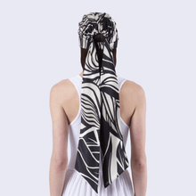 Gigi Headscarf | Black/Beige