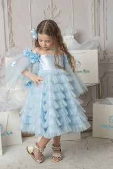 Girl | Alaska Baby Tulle Dress | Blue