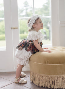 Girl | Alexis Lace Hair Sash | White