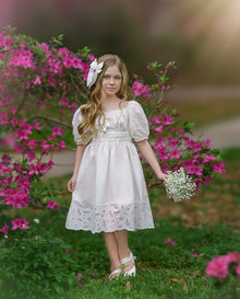 Girl | Blanca Cotton Dress | White