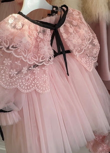Girl | CocoPink Lace Cape | Pink