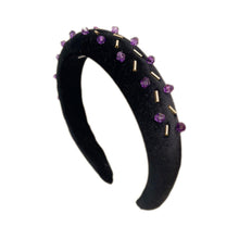 Girl | Evangeline Velvet Headband | Black