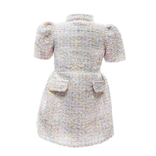 Girl | Meadow Yellow Tweed Dress