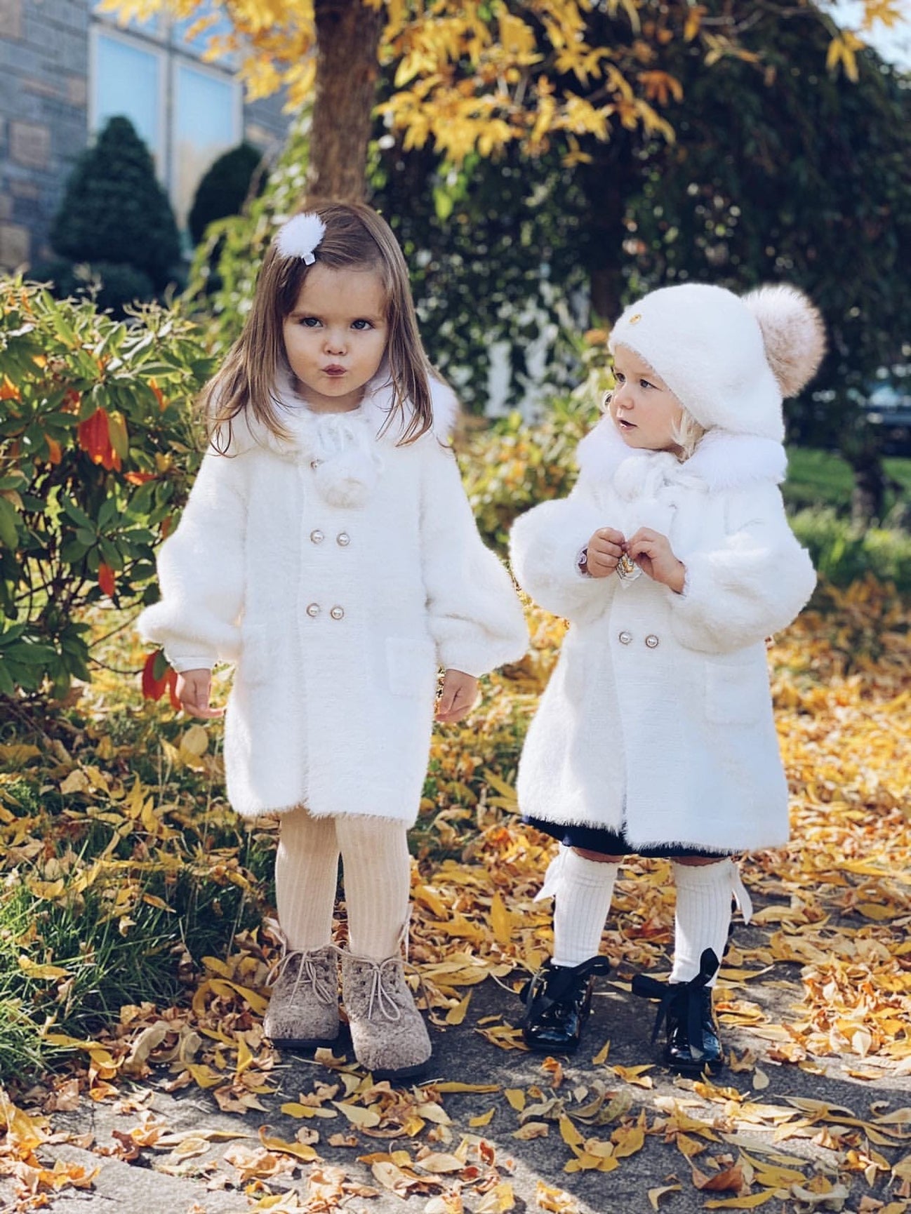 Girl | Milana Victoria Kids Beret | White