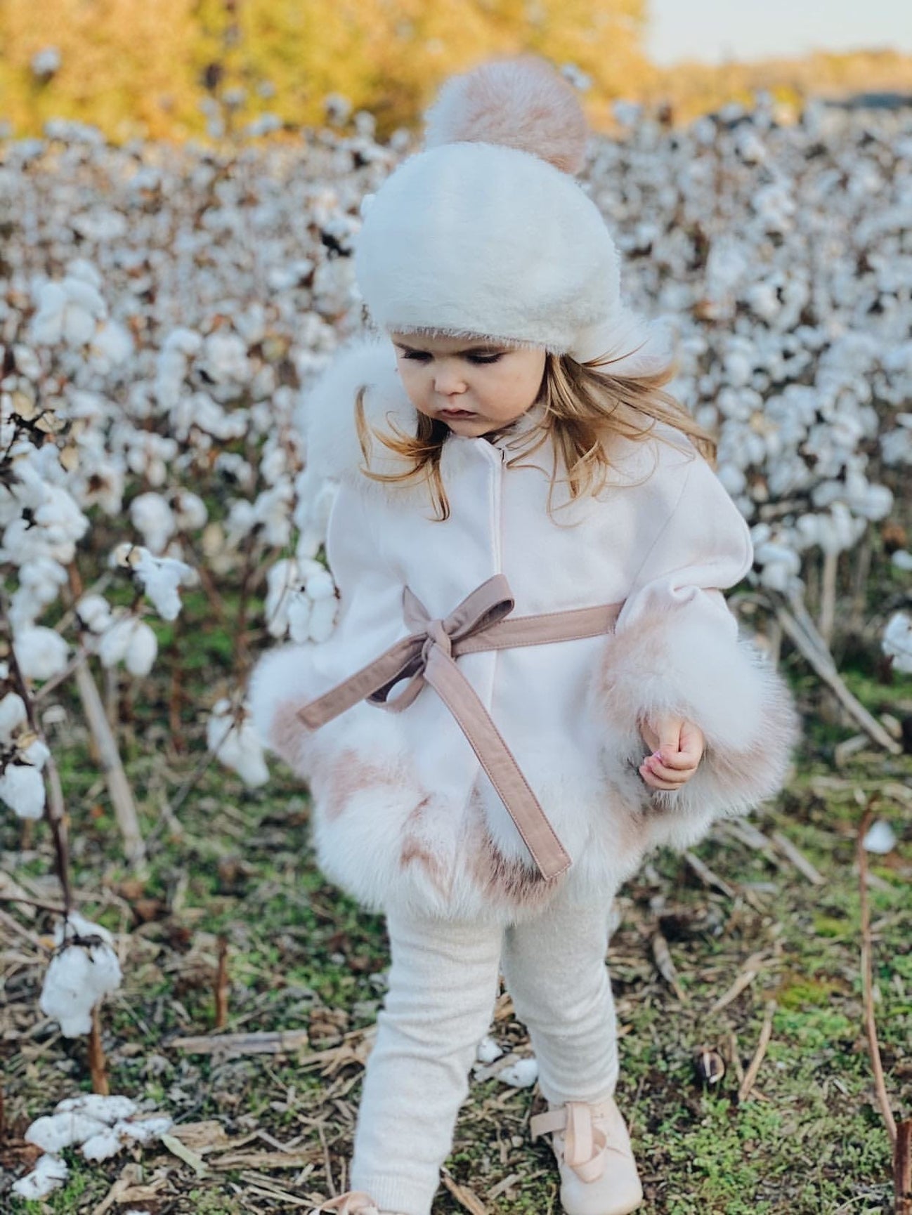Girl | Milana Victoria Kids Beret | White