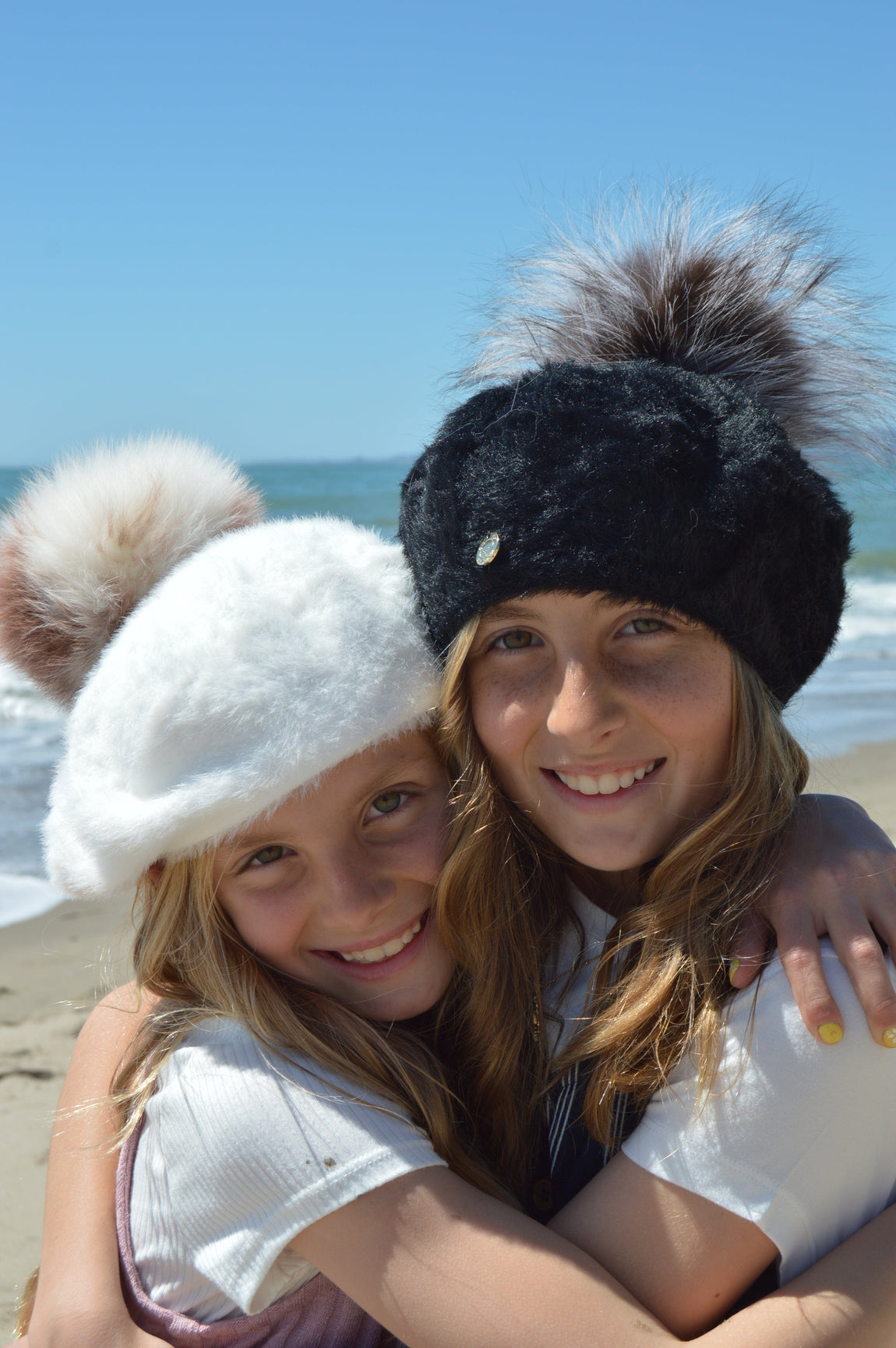 Girl | Milana Victoria Kids Beret | White