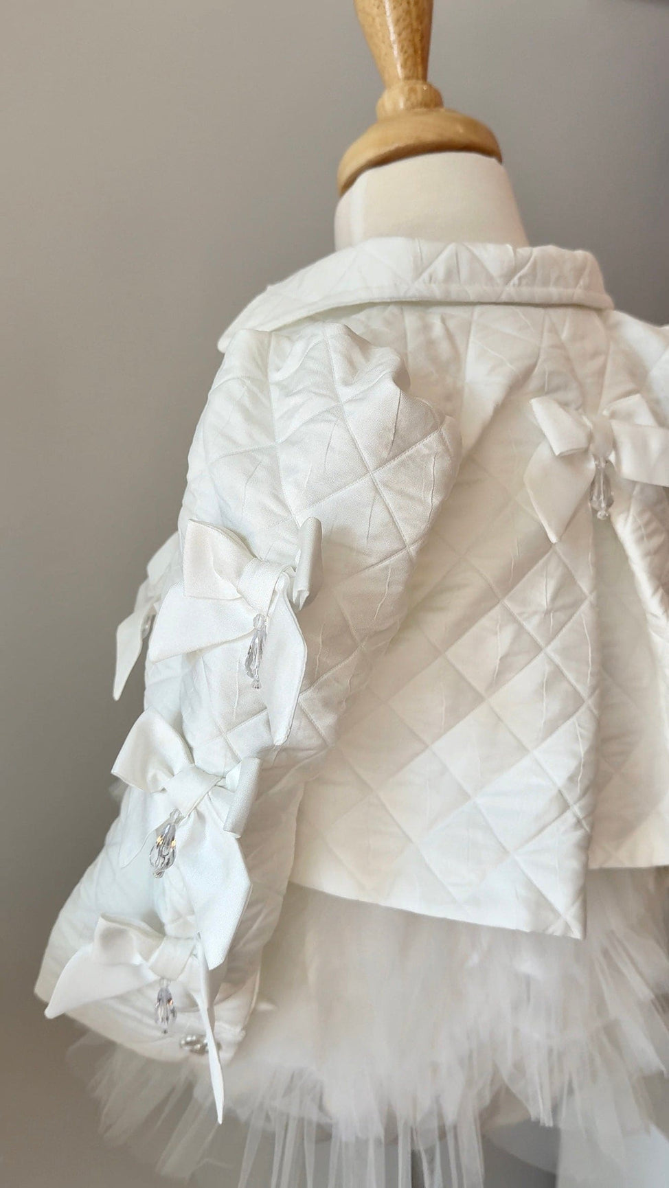 Girl | Poppy Quilted Jacket | White