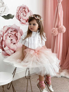 Girl | Victorian Tulle Cape | White
